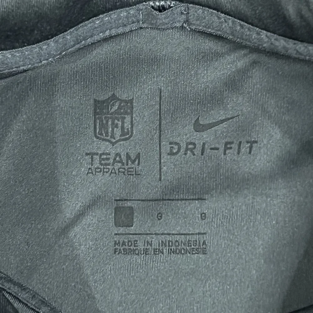 Nike Dri-FIT Polo Shirt Mens L Green Bay Packers NFL Team Apparel Football